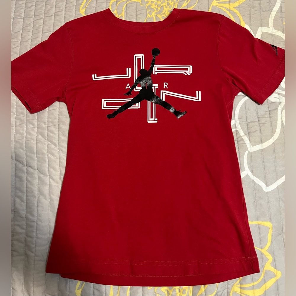 Jordan Kids Red Graphic Tee